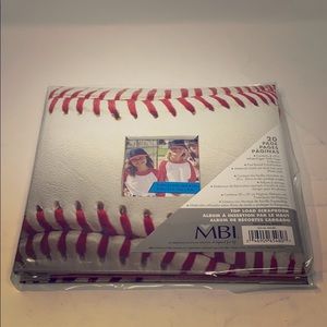 Top Load baseball themed Scrapbook